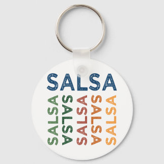 Salsa Cute Colorful Keychain