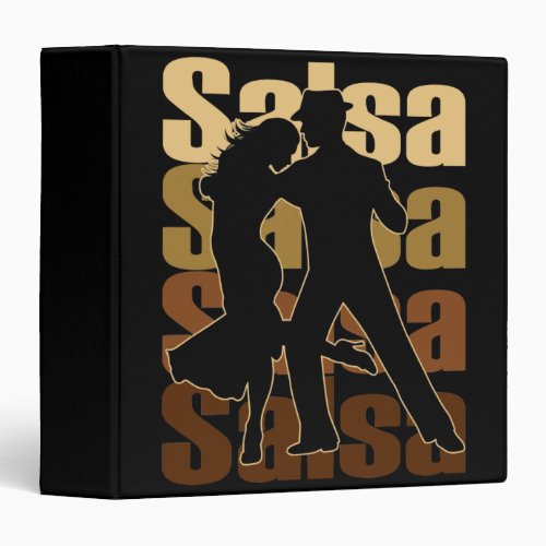 Salsa Dance for a Latin music Dance Salsa 3 Ring Binder