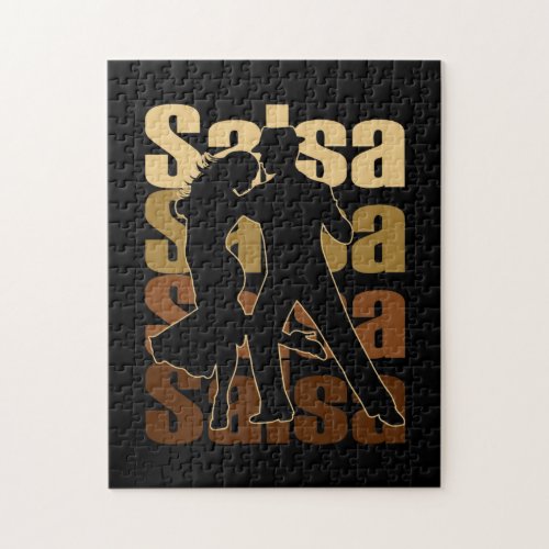 Salsa Dance for a Latin music Dance Salsa Jigsaw Puzzle
