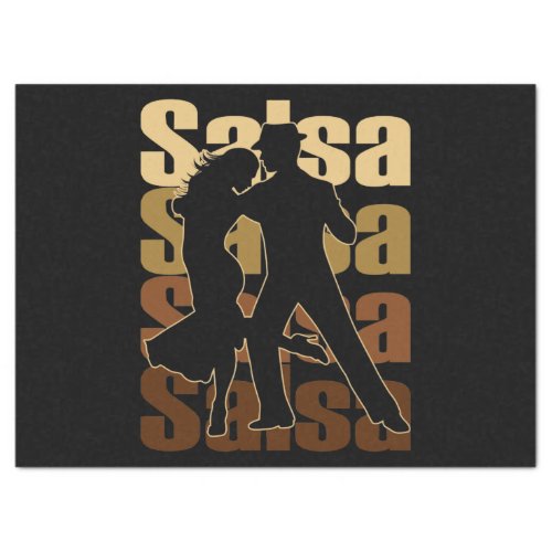 Salsa Dance for a Latin music Dance Salsa Tissue Paper