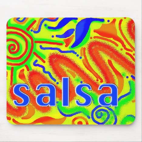 Salsa Dance Fun mousepad
