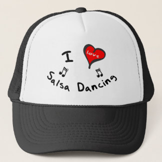 Salsa Dancing Hat - I Heart Salsa Dancing