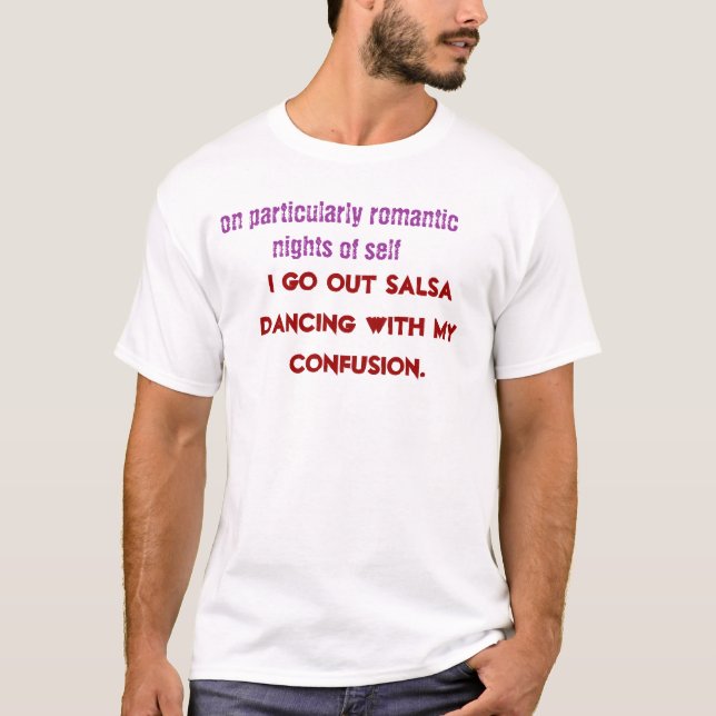 Salsa dancing T-Shirt (Front)