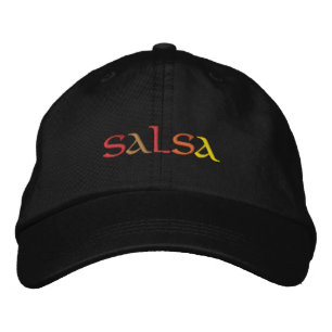 salsa embroidered baseball cap