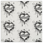 Salsa heart fabric - for any salsera