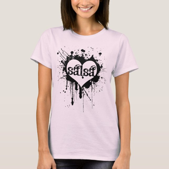 SALSA HEART T-Shirt (Front)
