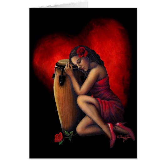 Salsa Heartbeat Cards (Front)
