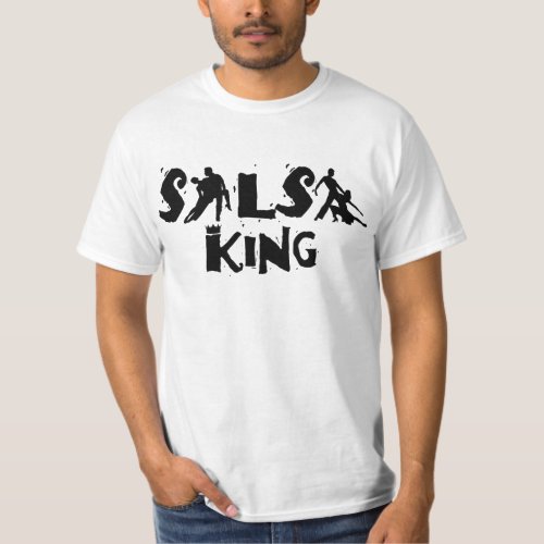 SALSA KING T_shirt _ For salsa dance lovers