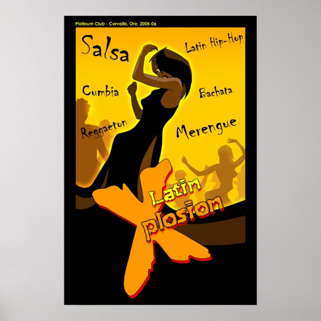 Salsa - Latin X Night Poster (Front)