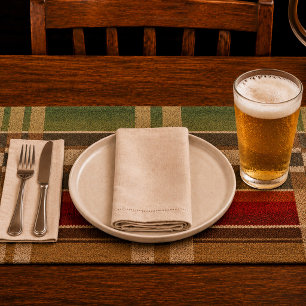 "SALSA" MEXICAN WEAVE PRINT - COTTON CLOTH PLACEMAT