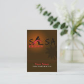 Salsa Moves - Business-, Schedule Card (Standing Front)