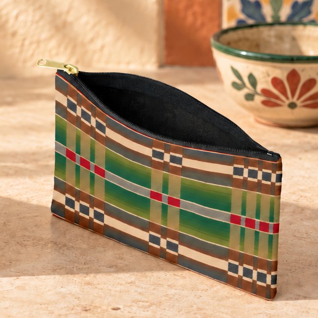 “SALSA” NEW! HISPANIC-HERITAGE SMALL ACCESSORY POUCH ("SALSA" SMALL ACCESSORY POUCH
8.5" X 6")