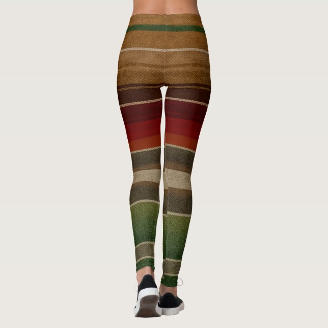 "SALSA" PRINT LEGGINGS (Back)