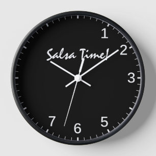 Salsa Time Clock - Funny Latin Dance Step Timing