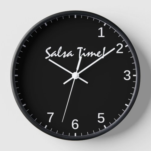 Salsa Time Clock _ Funny Latin Dance Step Timing