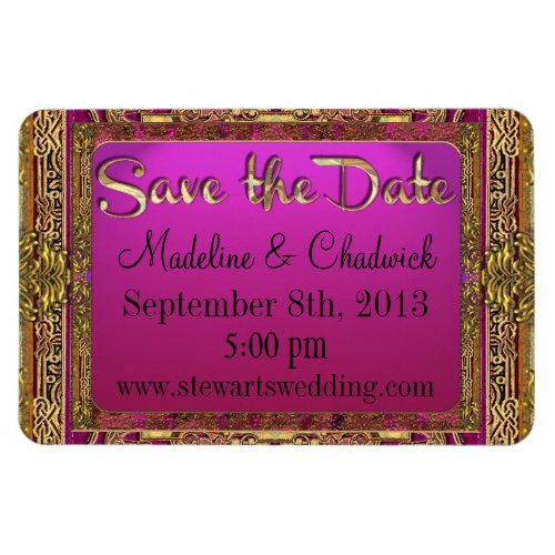 Salsbury Royale Save the Date 4x6 Magnet