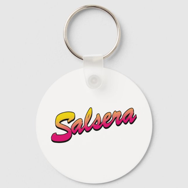 Salsera Keychain (Front)