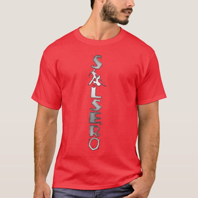 SALSERO T-Shirt with dancing couple instead of A (Front)