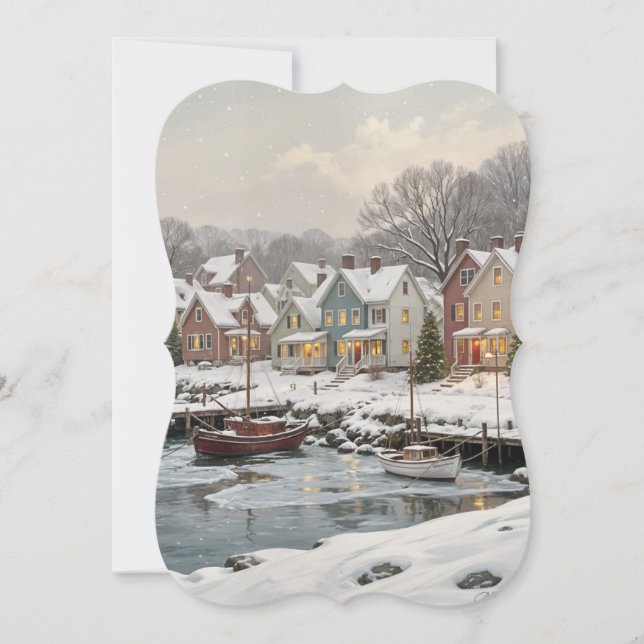 salt air winter invitation (Front)