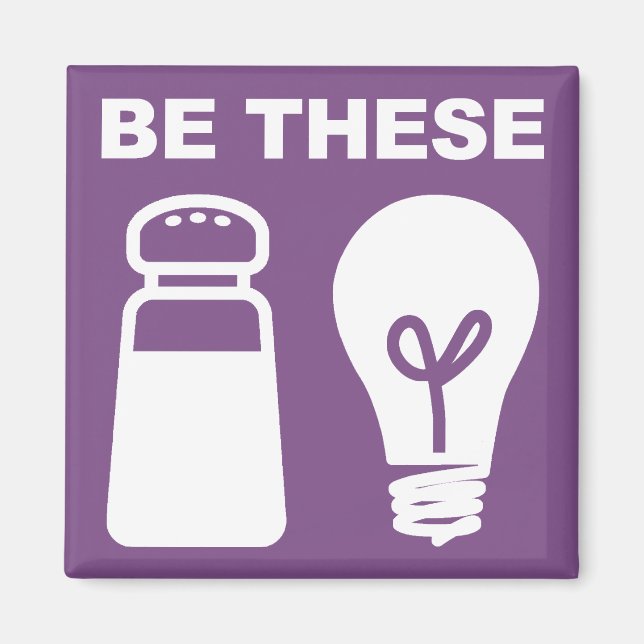 Salt and Light Christian Fridge Magnet (Front)