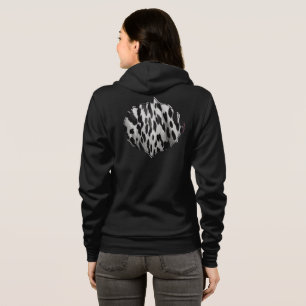 Salt and Pepper Hide Hoodie
