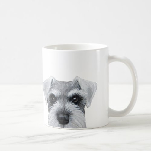 Salt and pepper schnauzer Grey original by miart Coffee Mug