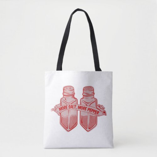 SALT AND PEPPER SHAKERS TOTE BAG