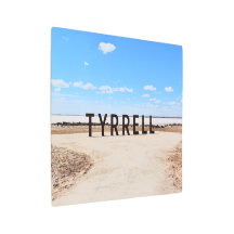 Salt and Sky at Lake Tyrrell Australia
