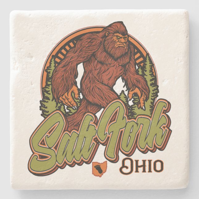 Salt Fork Bigfoot Coaster (Front)
