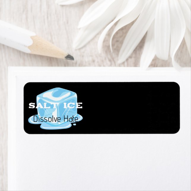 Salt Ice Return Address Label (Insitu)