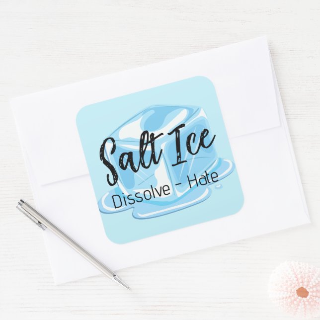 Salt Ice Sticker (Envelope)