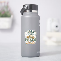 Salt in the Air Seashell Beach Sticker