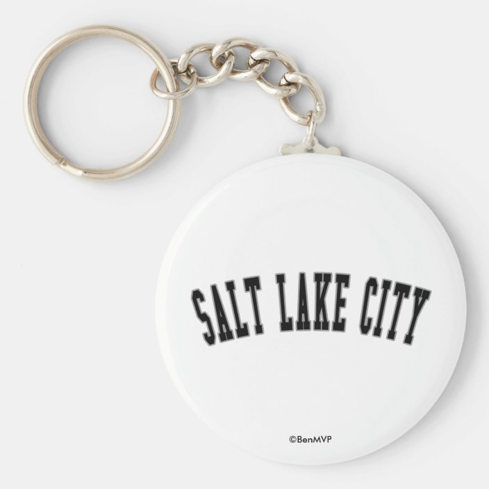 Salt Lake City Key Chain