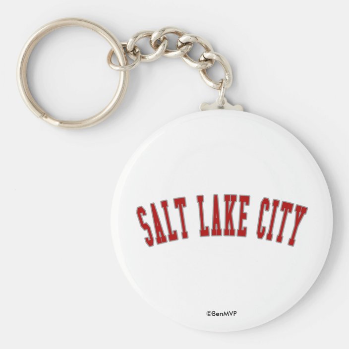 Salt Lake City Key Chain
