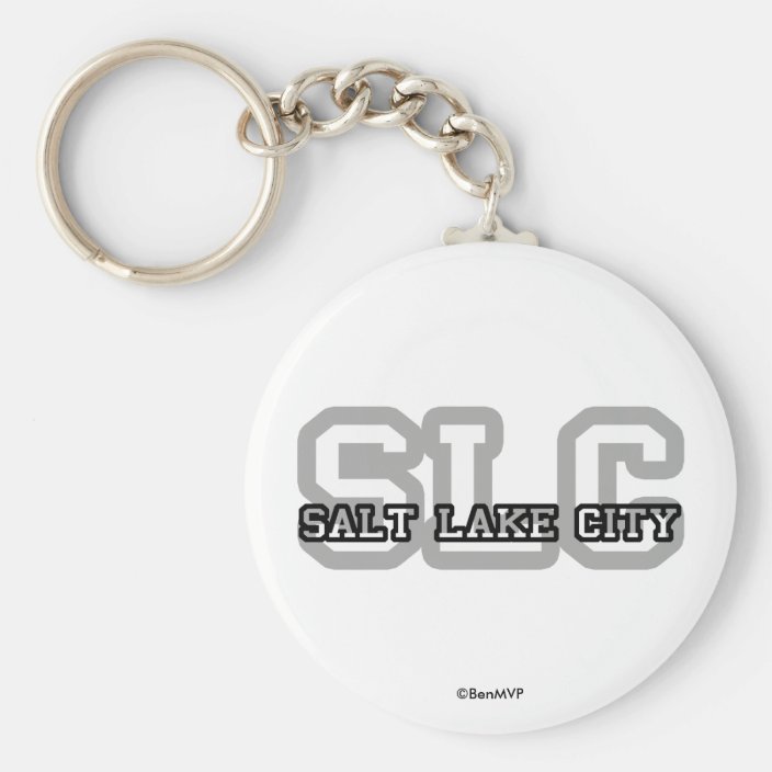 Salt Lake City Keychain