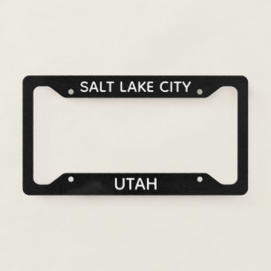 Salt Lake City License Plate Frame