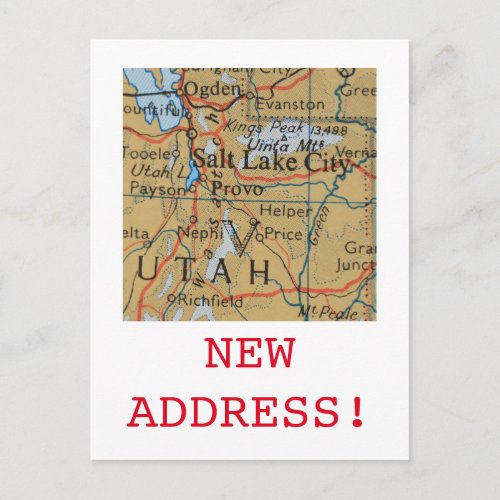 Salt Lake City New Address announcement