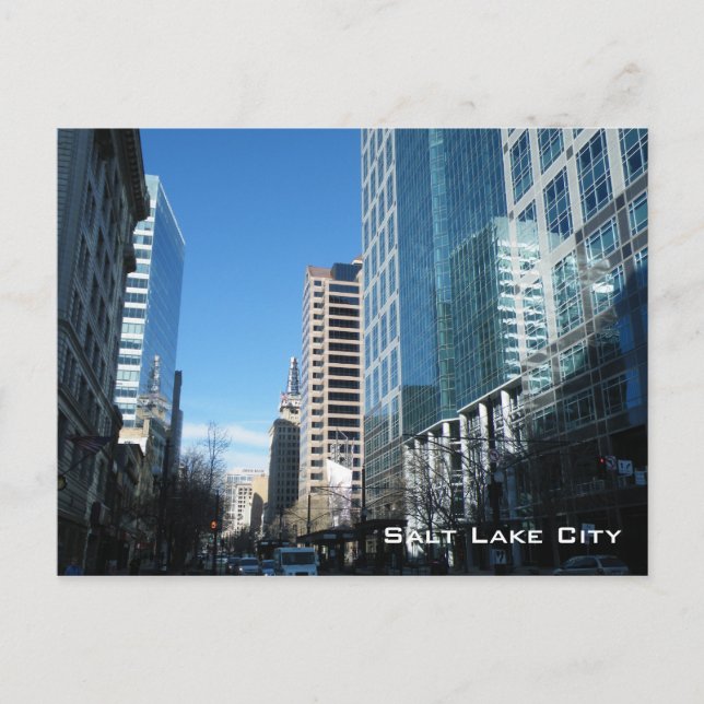 Salt Lake City Postcard (Front)