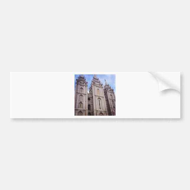 Salt Lake City Temple Bumper Sticker (Front)
