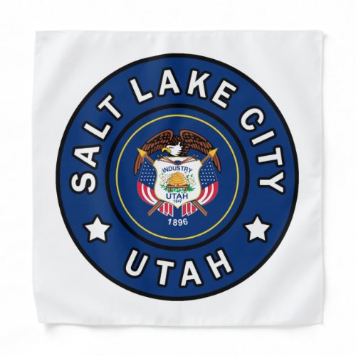 Salt Lake City Utah Bandana