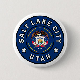 Salt Lake City Utah Button