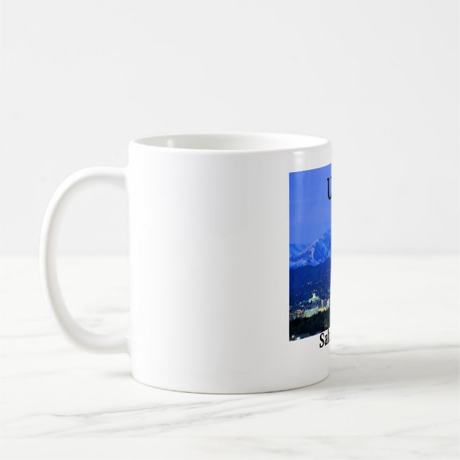 Salt Lake City, UTAH Coffee Mug (Left)