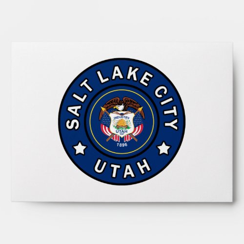 Salt Lake City Utah Envelope
