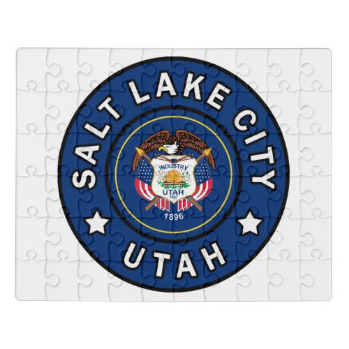 Salt Lake City Utah Jigsaw Puzzle