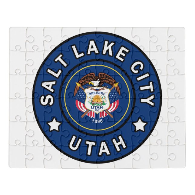 Salt Lake City Utah Jigsaw Puzzle (Puzzle Horizontal)