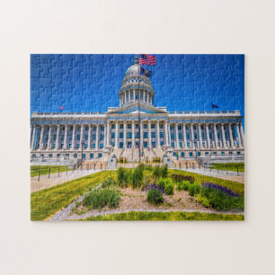 Salt Lake City Utah. Jigsaw Puzzle