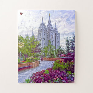 Salt Lake City Utah Jigsaw Puzzle