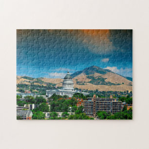 Salt Lake City Utah. Jigsaw Puzzle