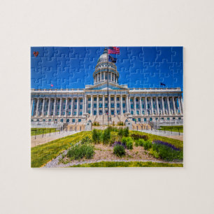 Salt Lake City Utah Jigsaw Puzzle
