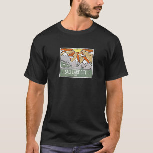 Salt Lake City Utah Mountains UT Vacation Souvenir T-Shirt